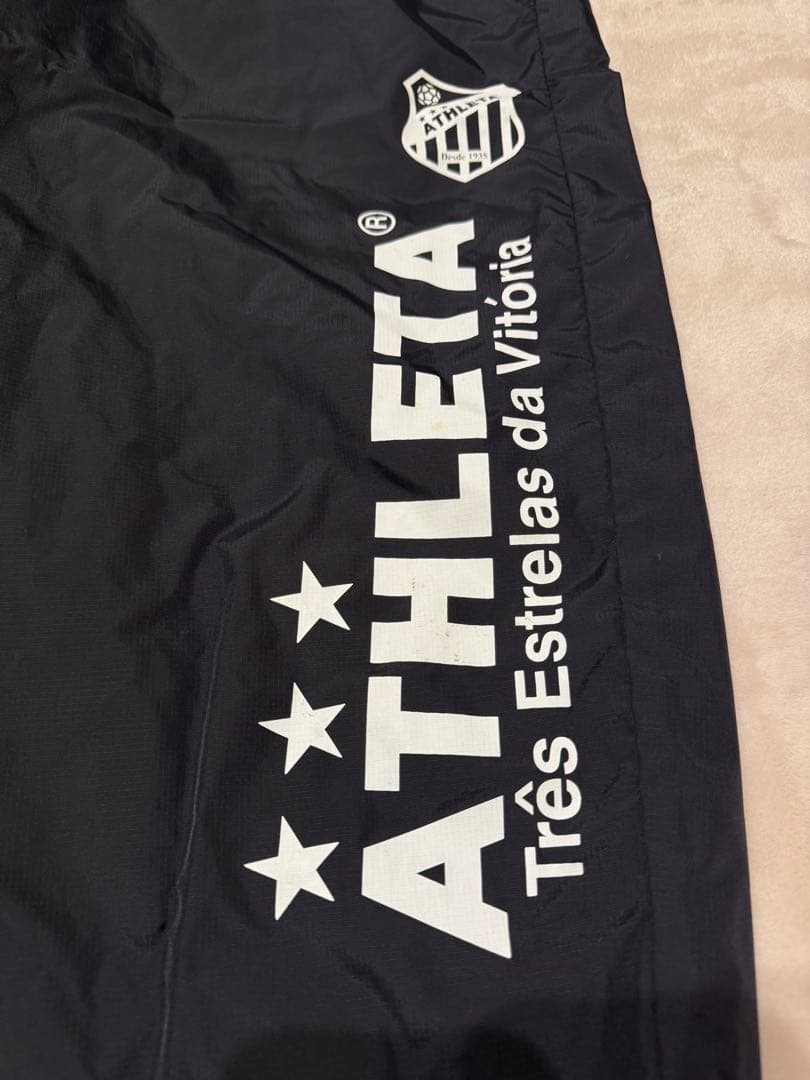 ATHLETA ピステ上下セット ブラック×レッド　L