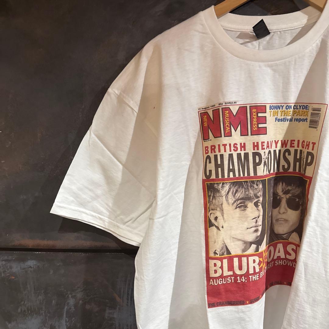 NME Blur vs Oasis Tee Tシャツ