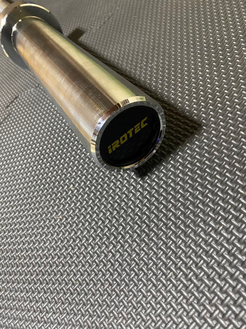 【美品】オリンピックバーベルシャフトショートタイプ 【径50mm】 IROTEC