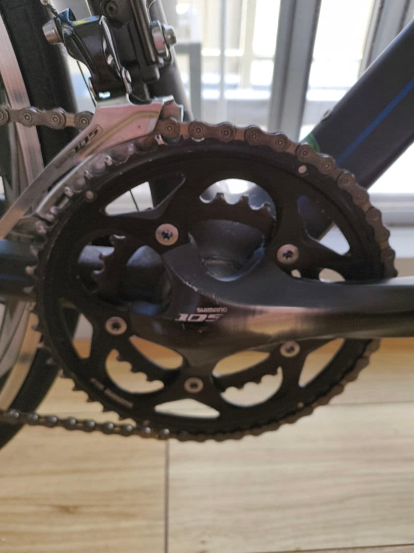 GIOS ロードバイク カーボン ブラック TORNADO SHIMANO105