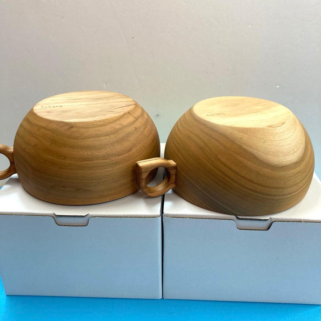 新品　さくらマグボウル　薗部産業　マグカップ　2点 ①②