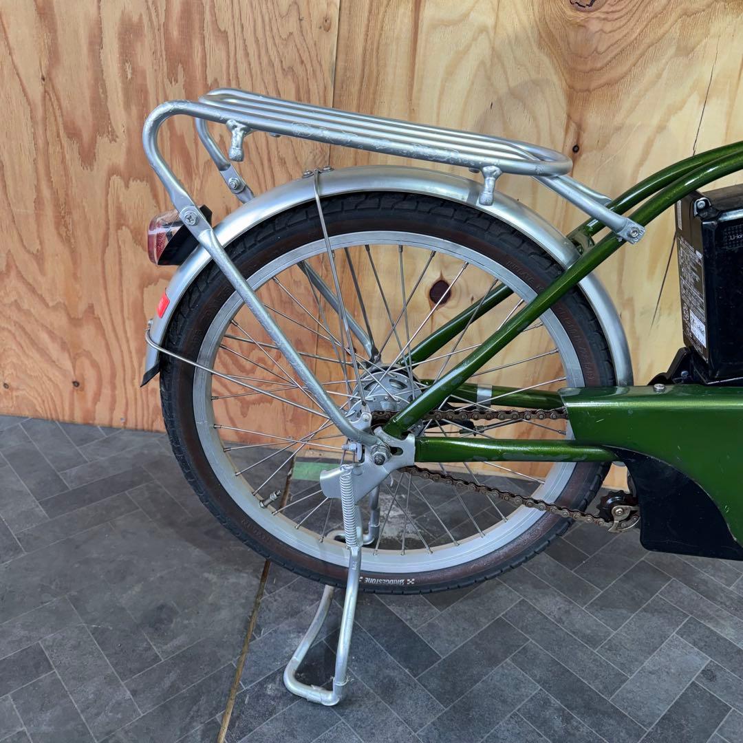 グリーン 電動アシスト自転車 シティタイプ