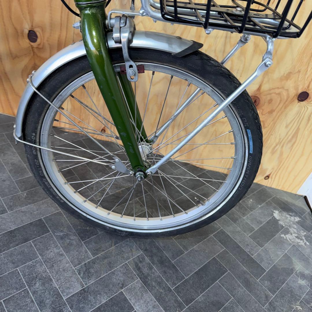 グリーン 電動アシスト自転車 シティタイプ