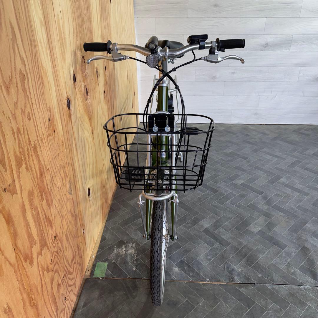 グリーン 電動アシスト自転車 シティタイプ