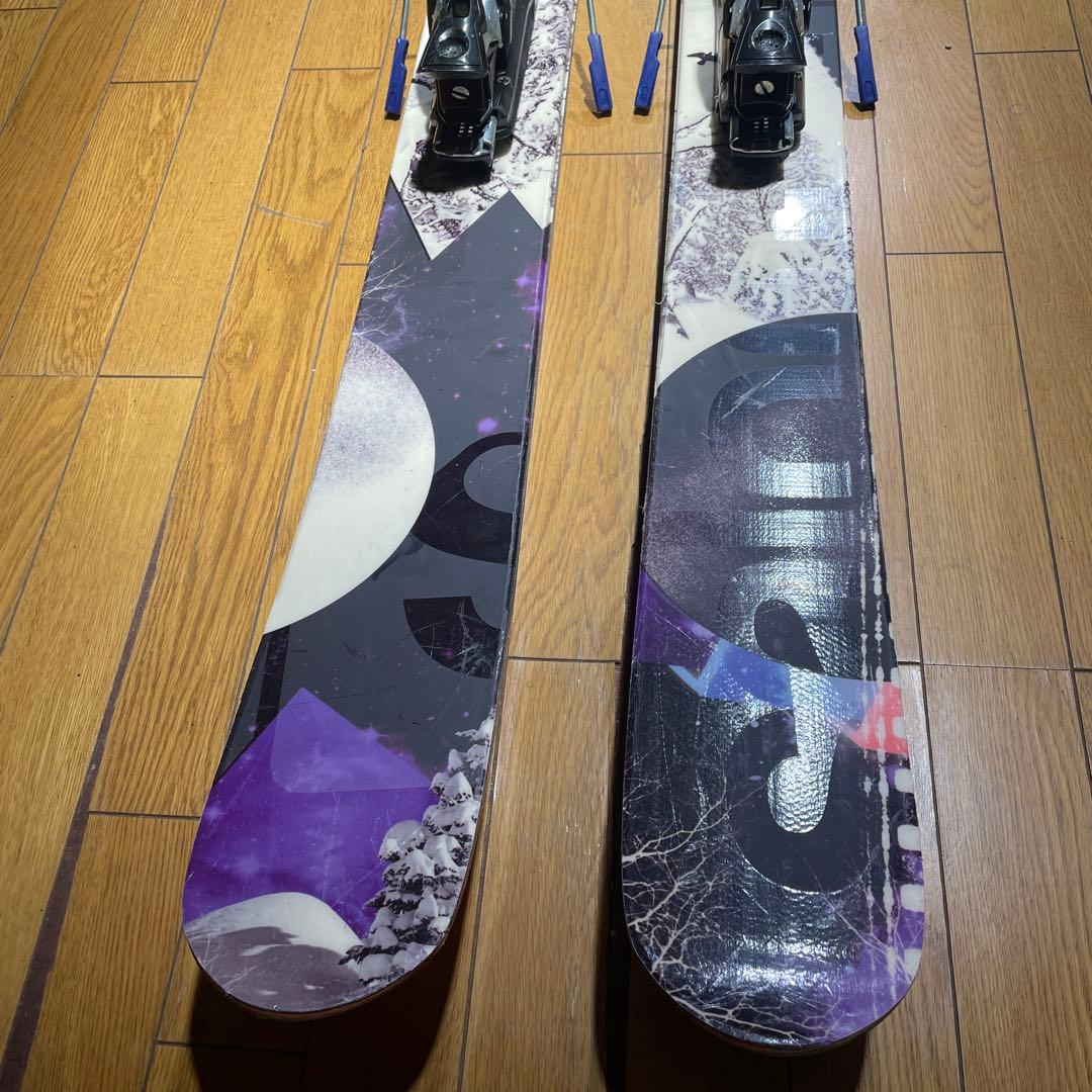 【値下げ】salomonサロモンROCKER2 122 金具セット　パウダー