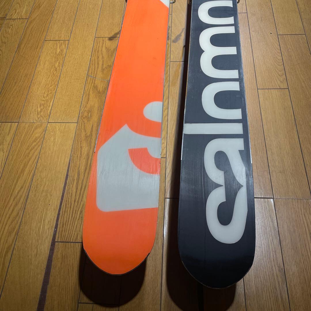 【値下げ】salomonサロモンROCKER2 122 金具セット　パウダー
