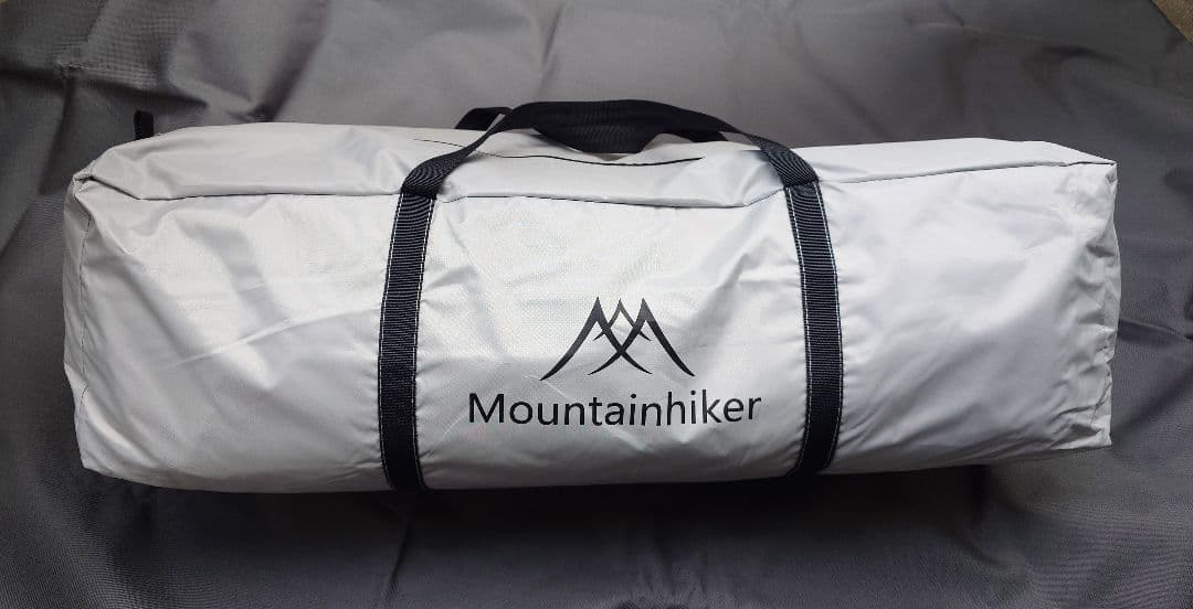 【美品】Mountainhiker 半球ドーム型シェルター テント グレー