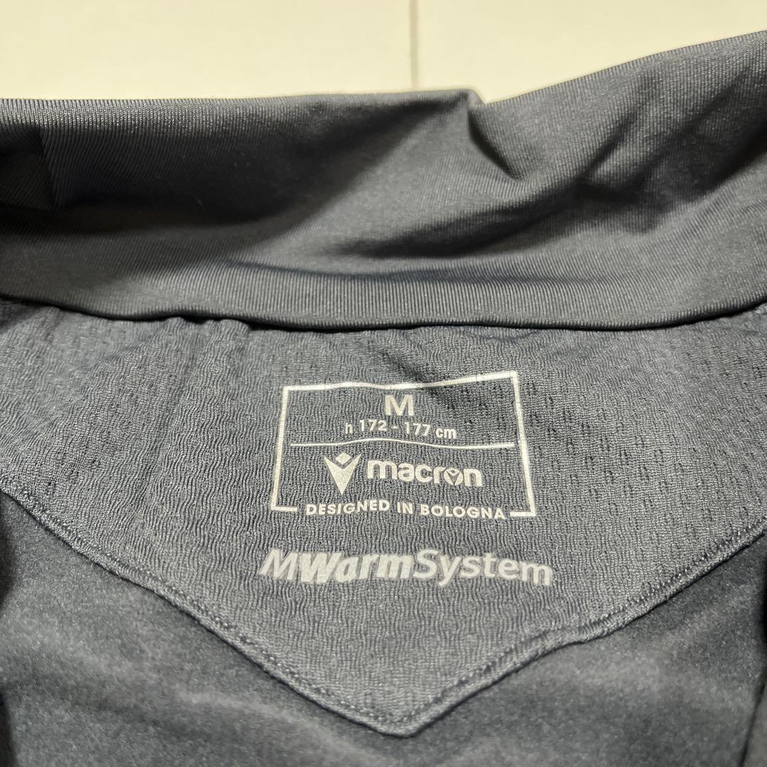 macron レクサム 長袖トレーニングウェア Mサイズ ハーフジップ