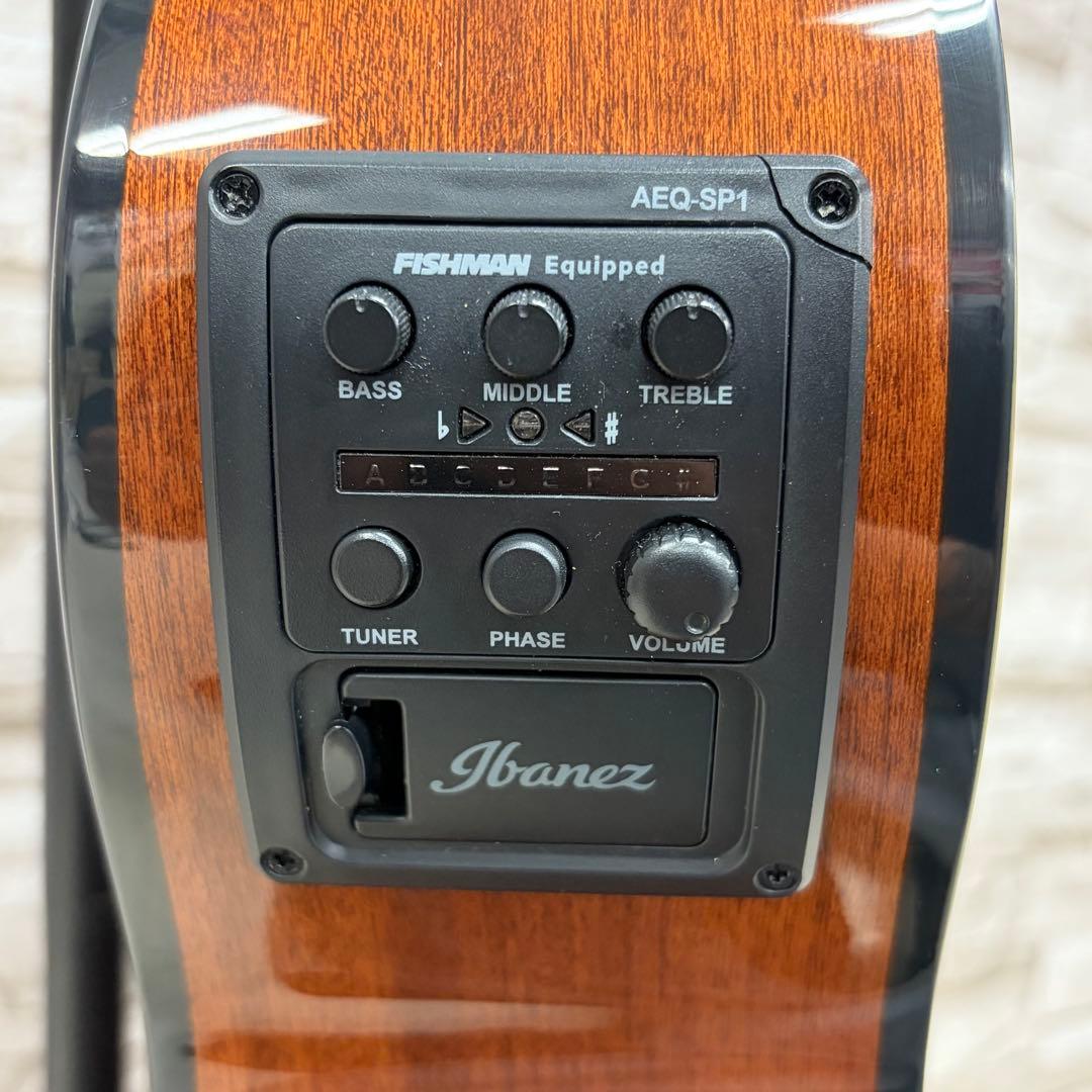 希少 美品 Ibanez アイバニーズ エレアコ AEWC11-TCB