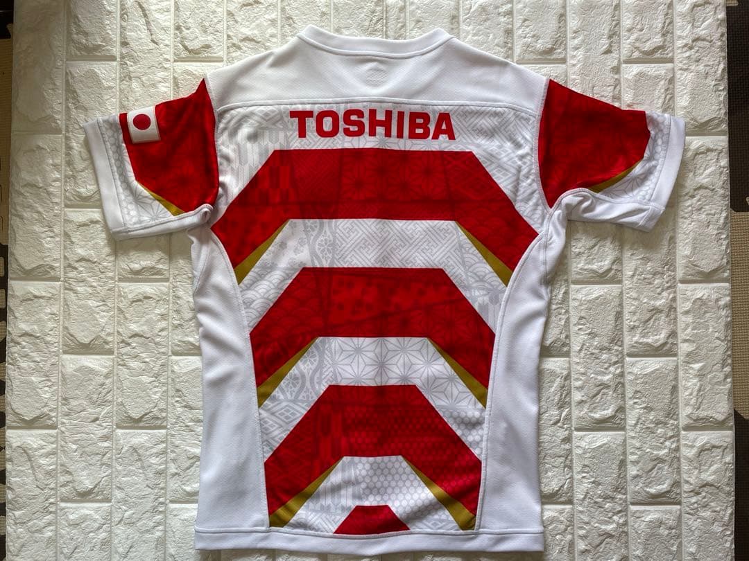 【美品】ラグビー日本代表 RWC2019 レプリカホームジャージ カンタベリー