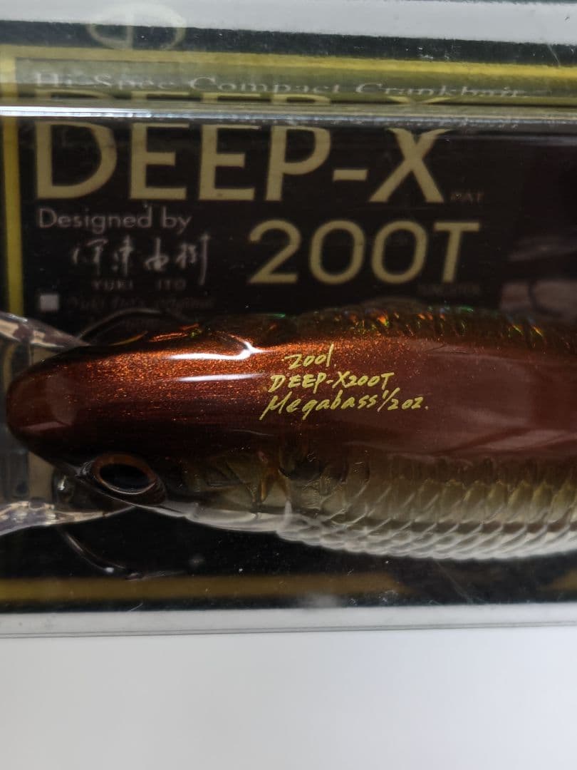 【廃盤】Megabass　DEEP-X200・　　DEEP-X200T
