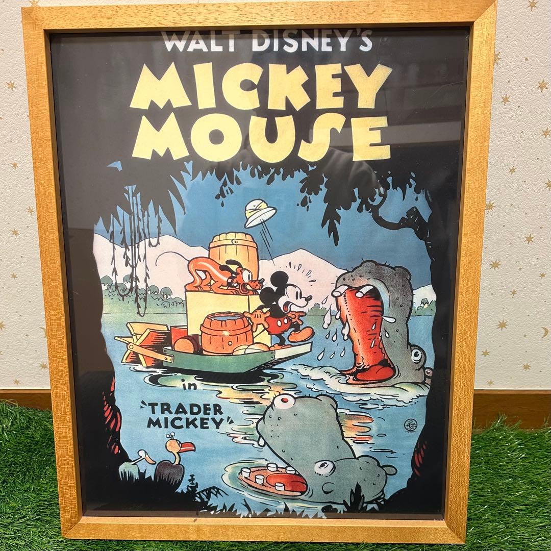 ディズニー ミッキーマウス ポスター 絵 Disney ミッキー クラシック