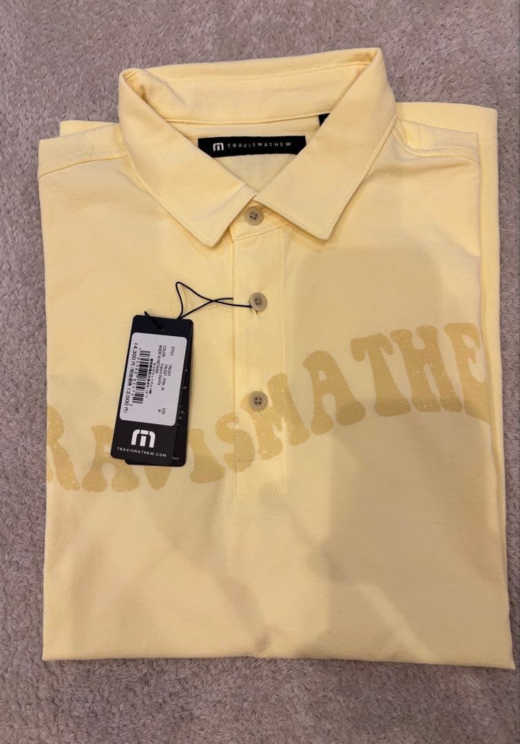 【新品タグ付き】travismathew 半袖ポロシャツ