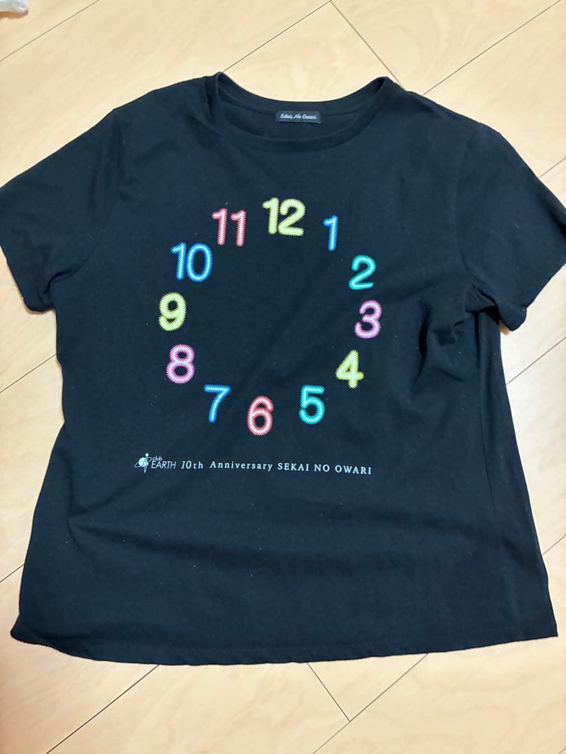 SEKAINOOWARI clubEARTH 10周年　Tシャツ　セカオワ