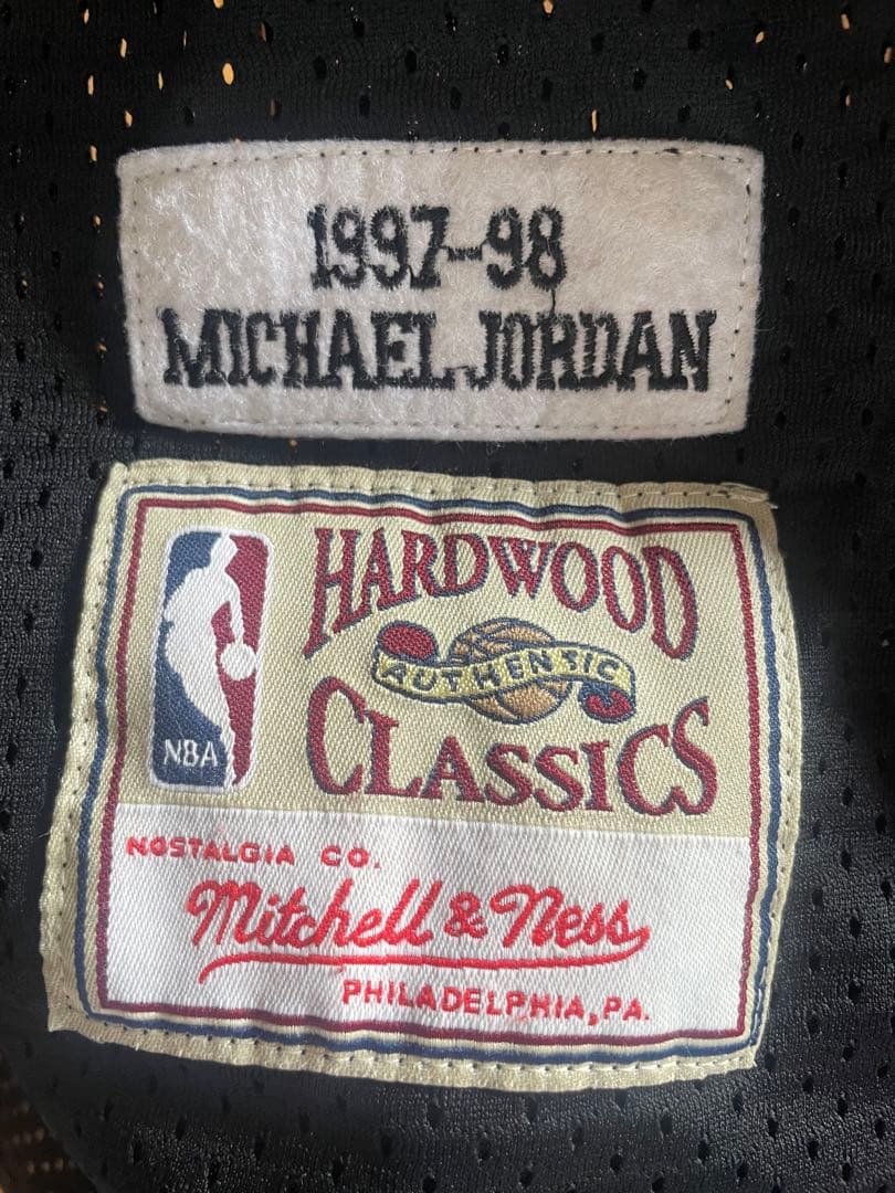 ウェア NBA mitchell&ness bulls JORDAN XL