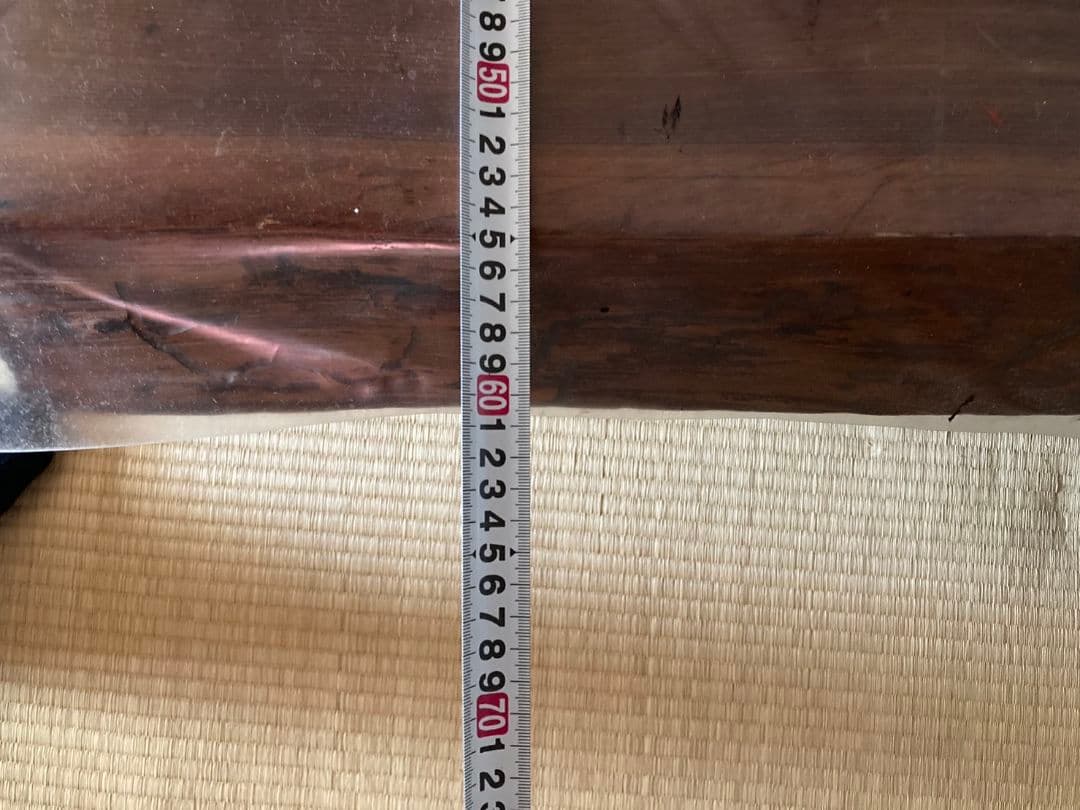杉の１枚板の座卓