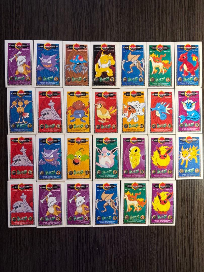 90年代ポケモン グッズ 90枚 希少　キラ　大量　当時物　まとめ売り　アマダ製