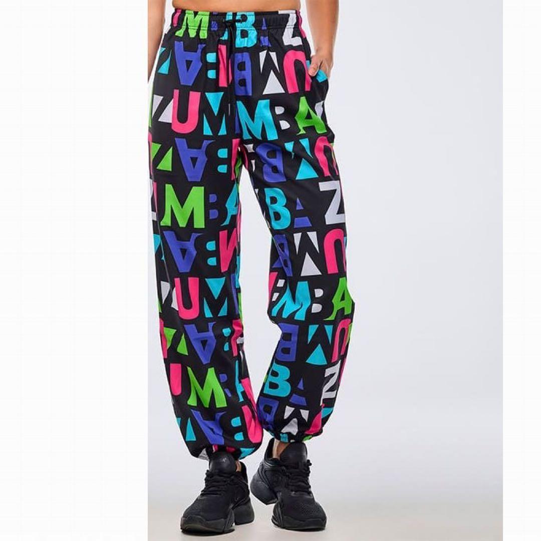 新品　正規品　ズンバ　M ネオン　バギーパンツ