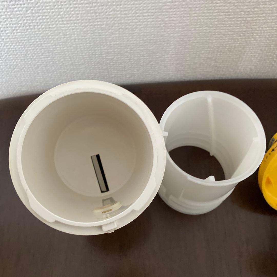 【美品当時物】タイガー 氷削り器 きょろちゃん かき氷機　イエロー　昭和レトロ