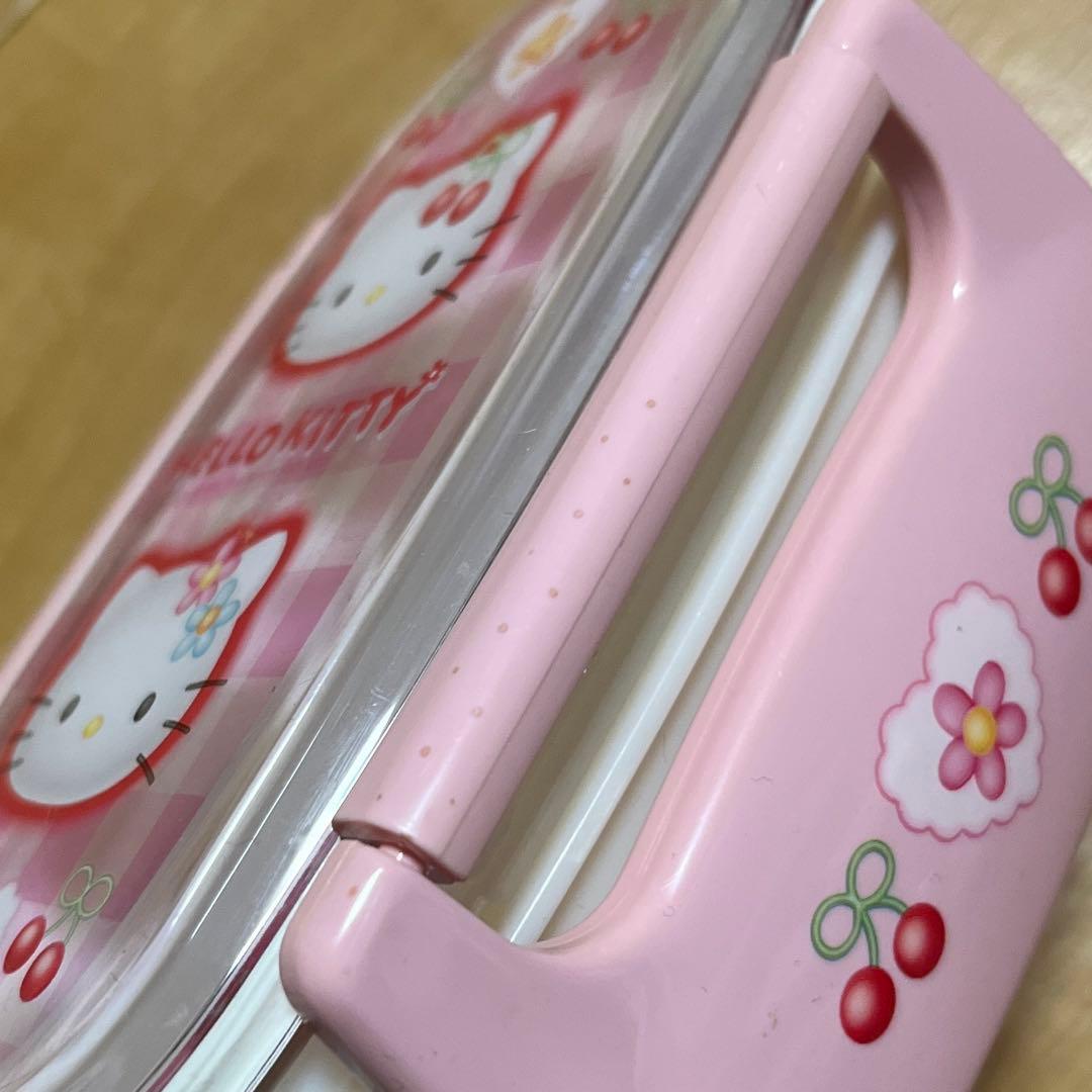 ハローキティ 2段式弁当箱 ピンク レトロ