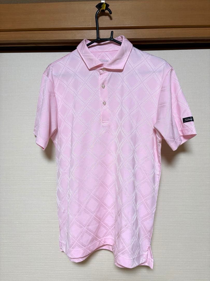 Titleist メンズ ゴルフウェア 半袖ポロシャツ