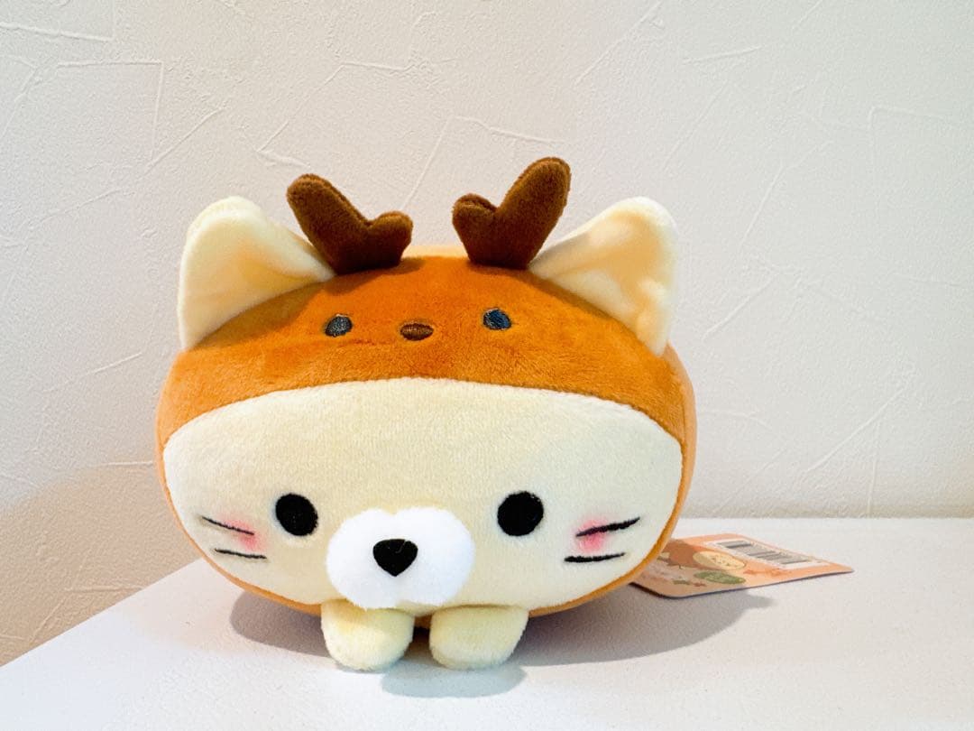 奈良限定　しかにゃん　もちふわ！ころころにゃんこ　エールワールド　ぬいぐるみ