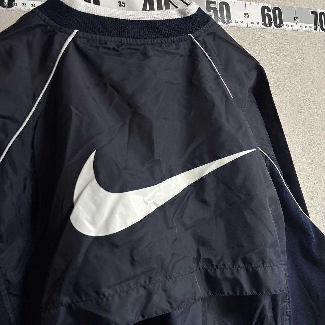 濃紺 ナイキ NIKE ピステ ナイロンジャケット ブルゾン XL ネイビー野球