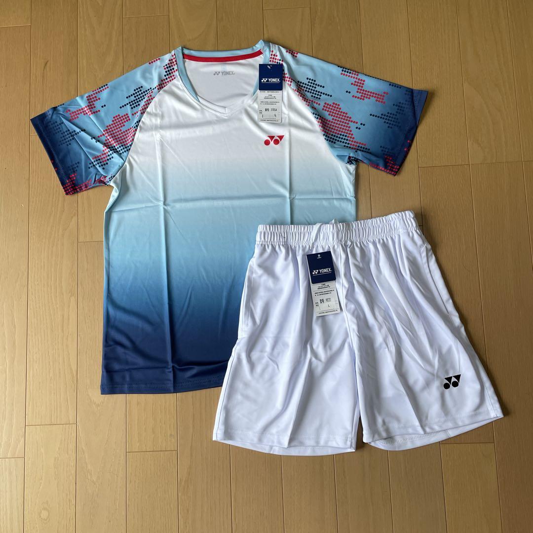 国内未発売YONEX TAIWANテニスウェア　ゲームウェア　上下セット新品　L