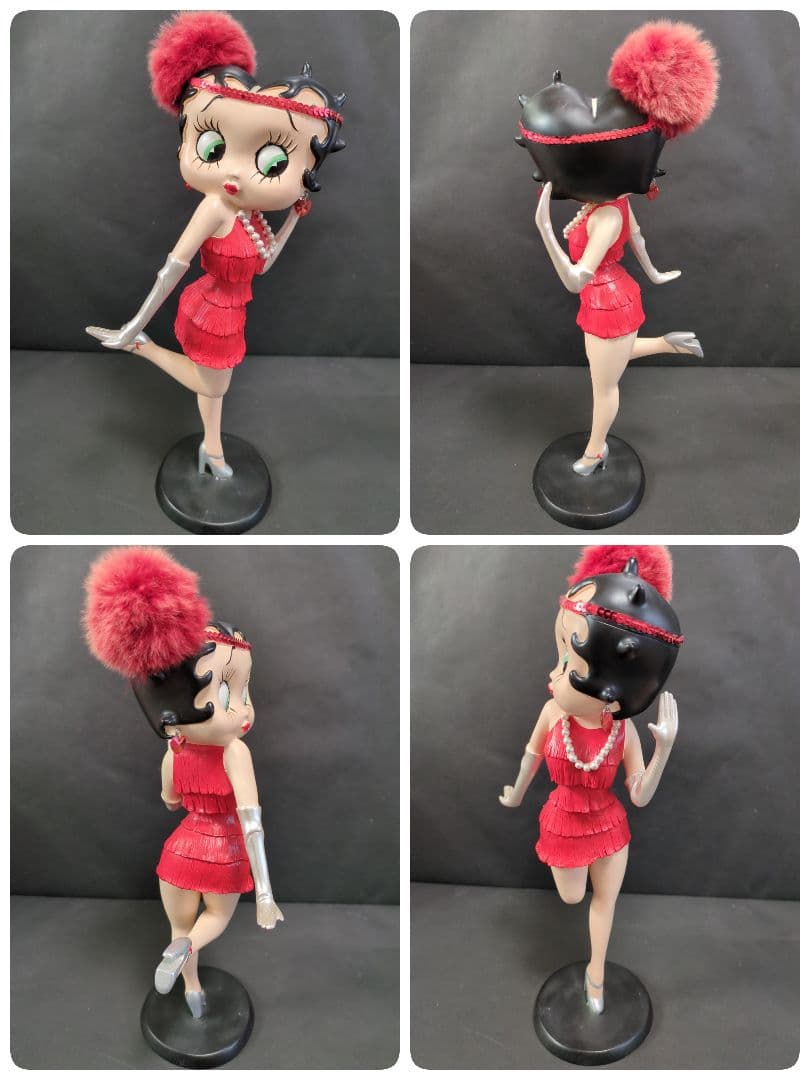 レア✩.*˚ベティちゃん️♡赤ミニドレス✩大きめフィギュア☆bettyboop
