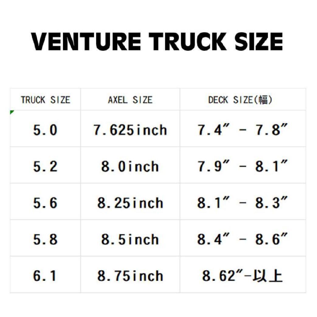 VENTURE V-TITANIUM 5.2 スケートボードトラック