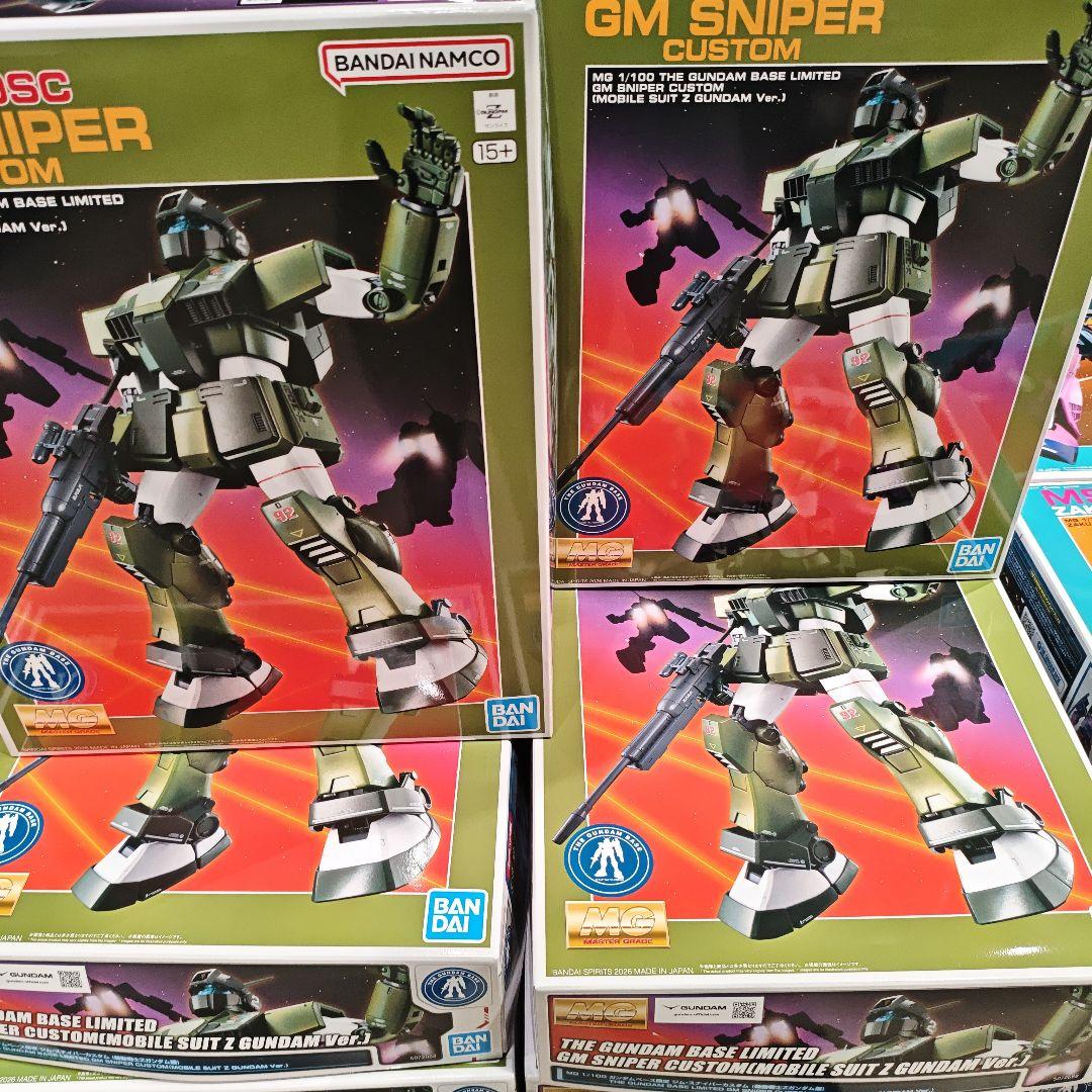 MG 1/100 ジム・スナイパーカスタム (機動戦士Zガンダム版)　4點まとめ
