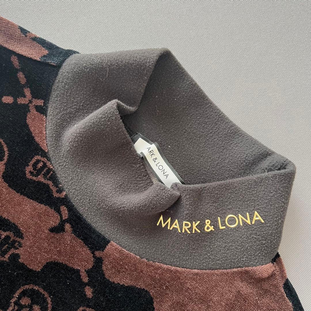 MARK&LONA マークアンドロナ　モックネック　セーター　カモフラ　メンズ