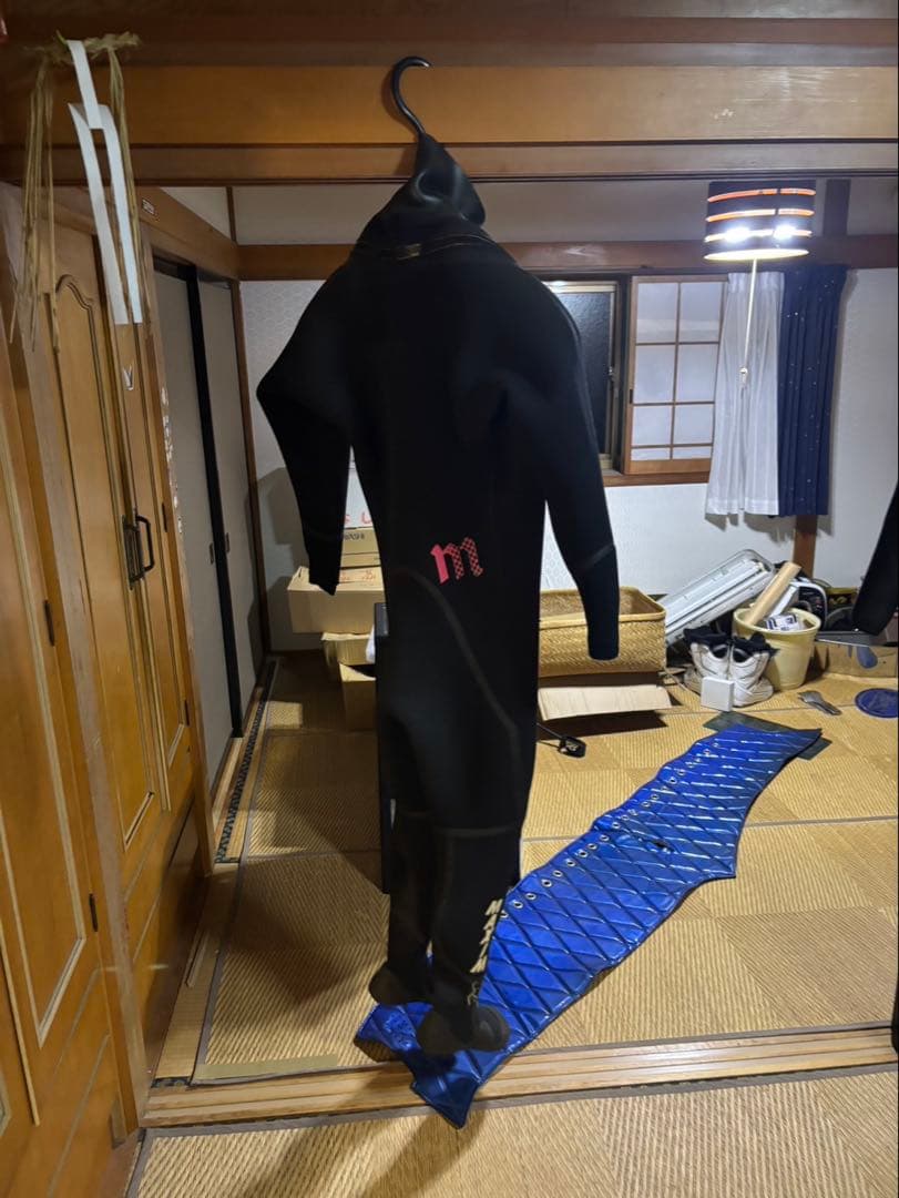 中古　maxim マキシム　ドライスーツ　オール6ミリ