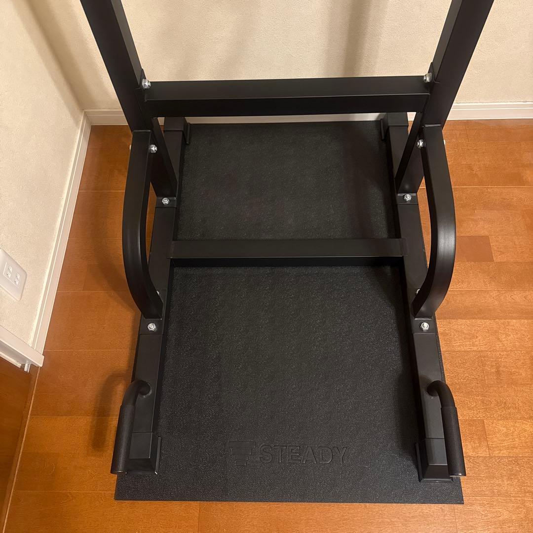 STEADYマルチ懸垂マシン ぶら下がり健康器 筋トレ マット付き