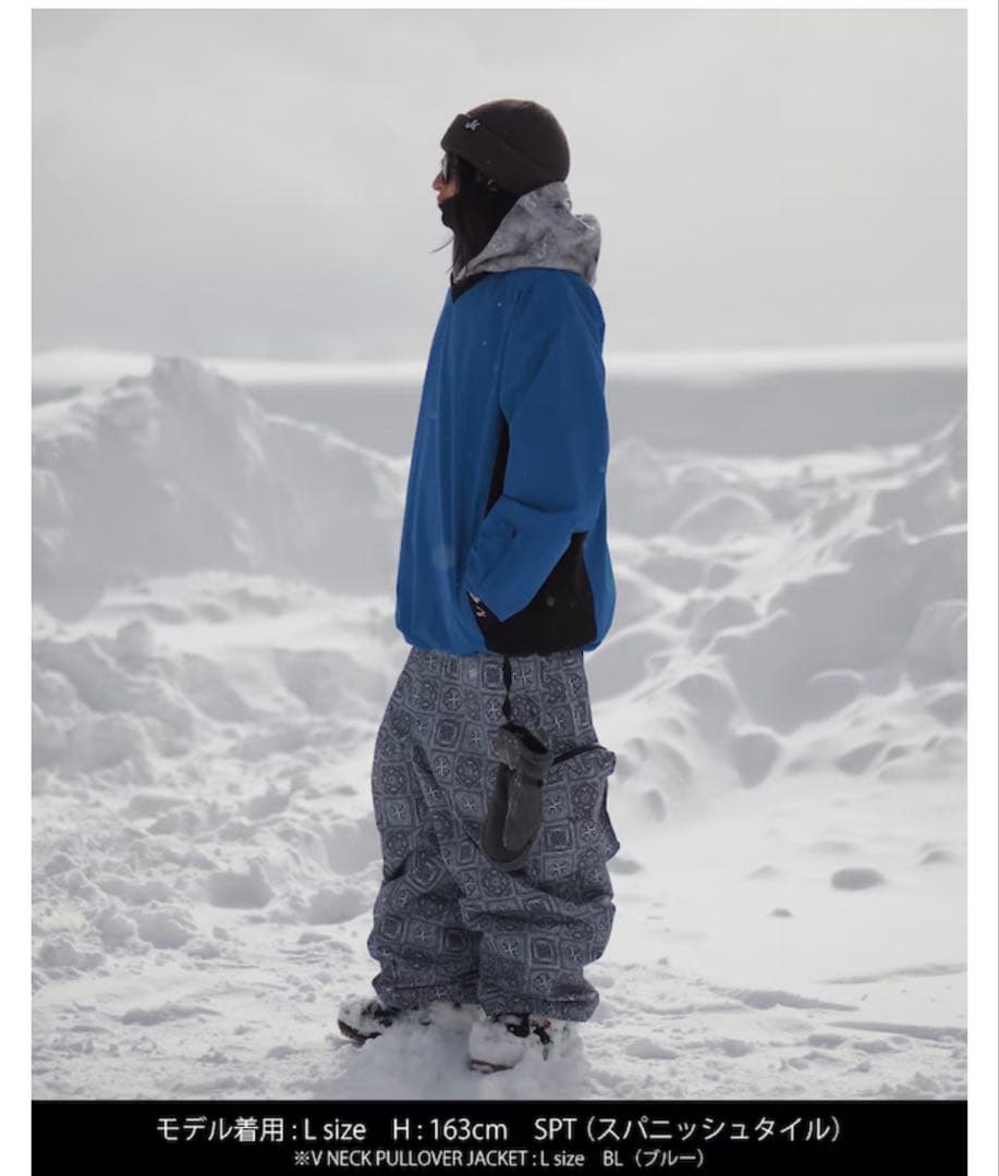 MAHF スノーボードウェア  WIDE BIB PANTS
