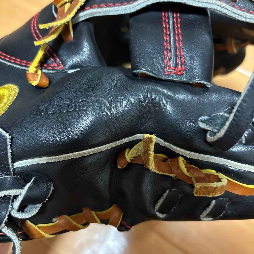 エルタス 軟式野球グローブ 黒金