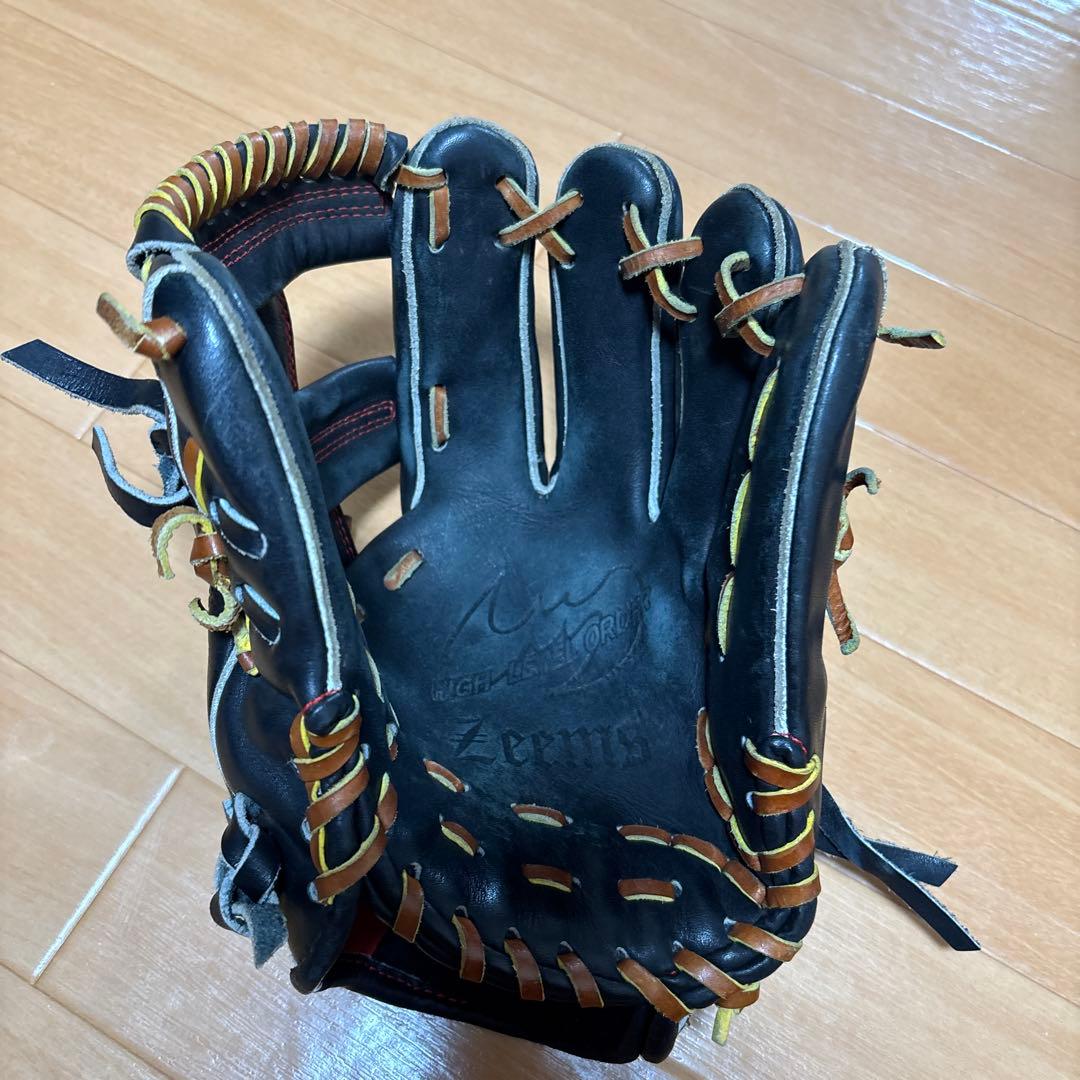 エルタス 軟式野球グローブ 黒金