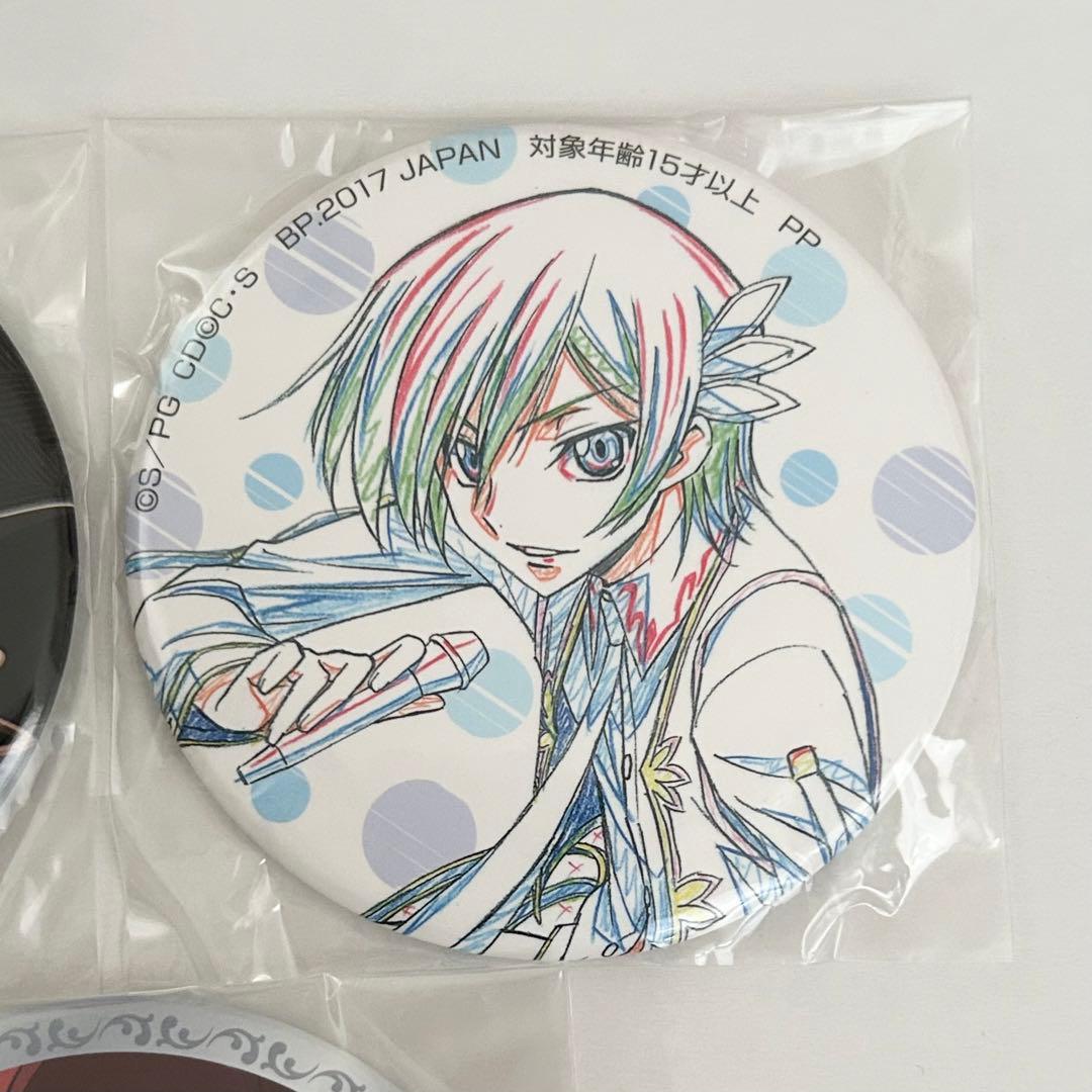【美品未開封】コードギアス　ルルーシュ スザク　缶バッジ5点セット