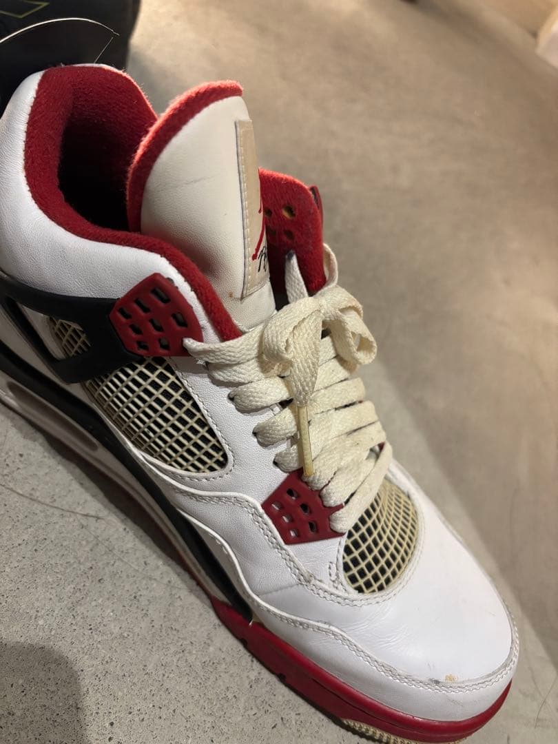 jordan4 ファイヤーレッド　US9.5 27.5cm