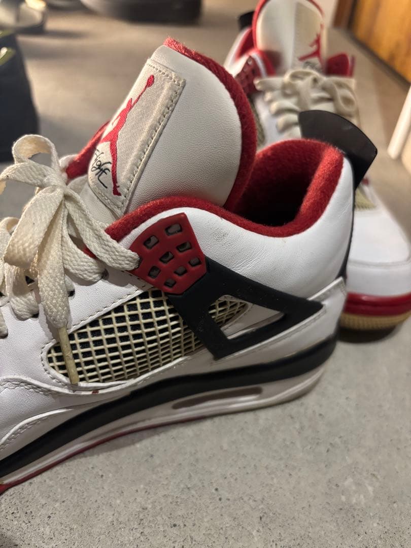 jordan4 ファイヤーレッド　US9.5 27.5cm