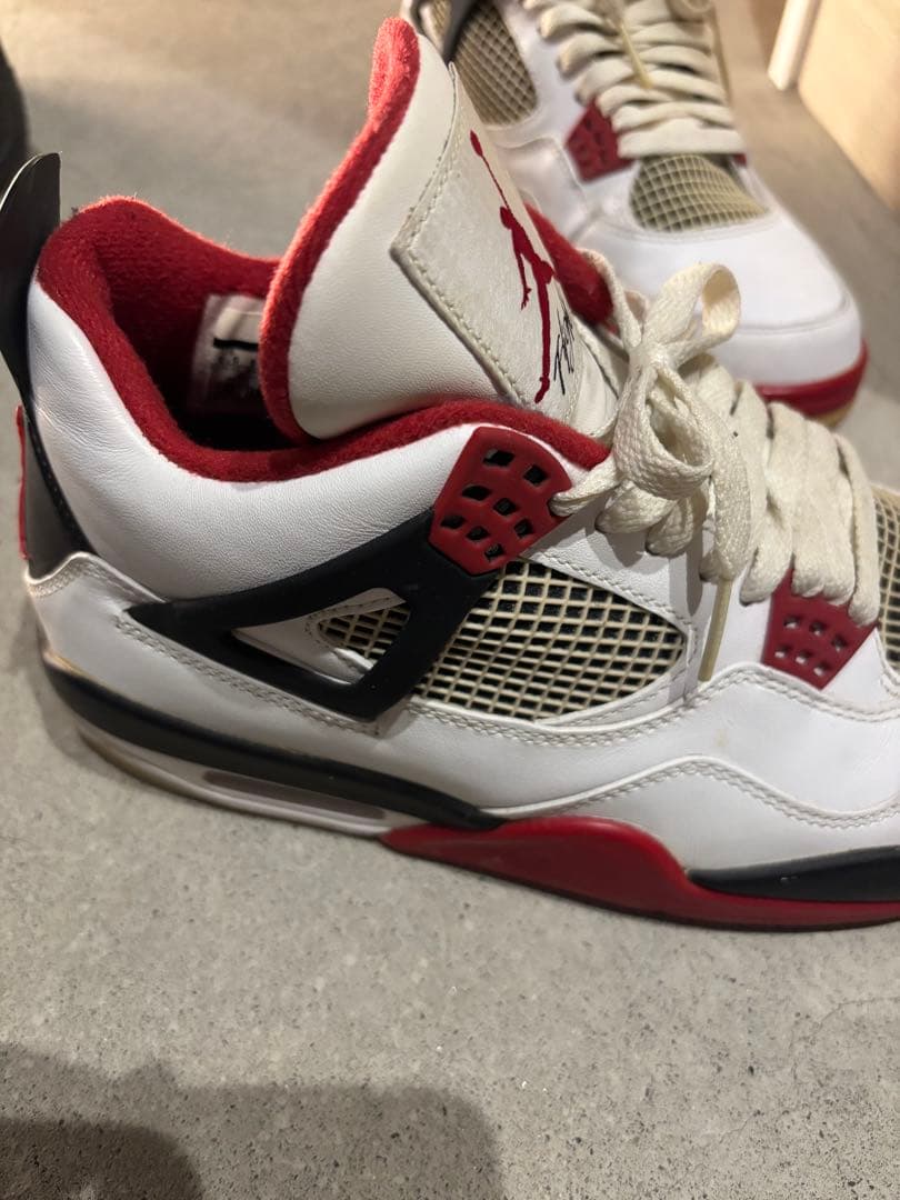jordan4 ファイヤーレッド　US9.5 27.5cm