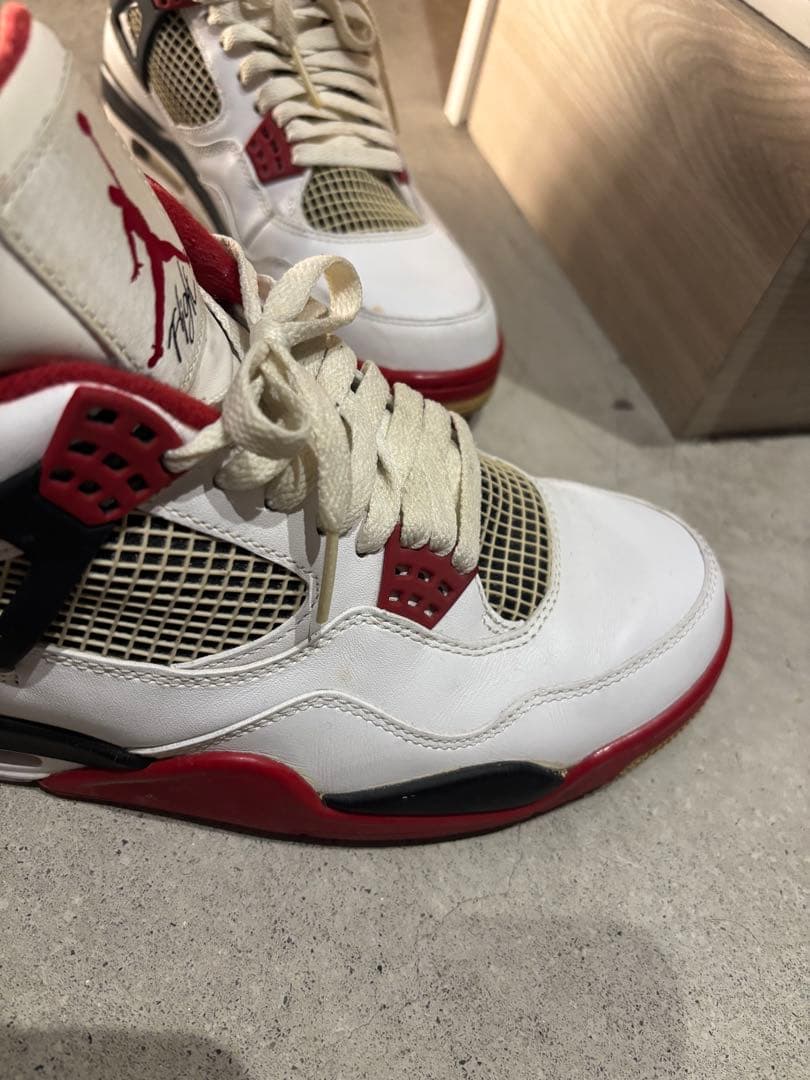 jordan4 ファイヤーレッド　US9.5 27.5cm