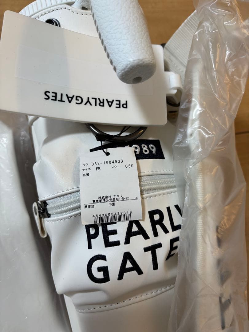 PEARLY GATESパーリーゲイツ セルフスタンドキャディバッグクラブケース