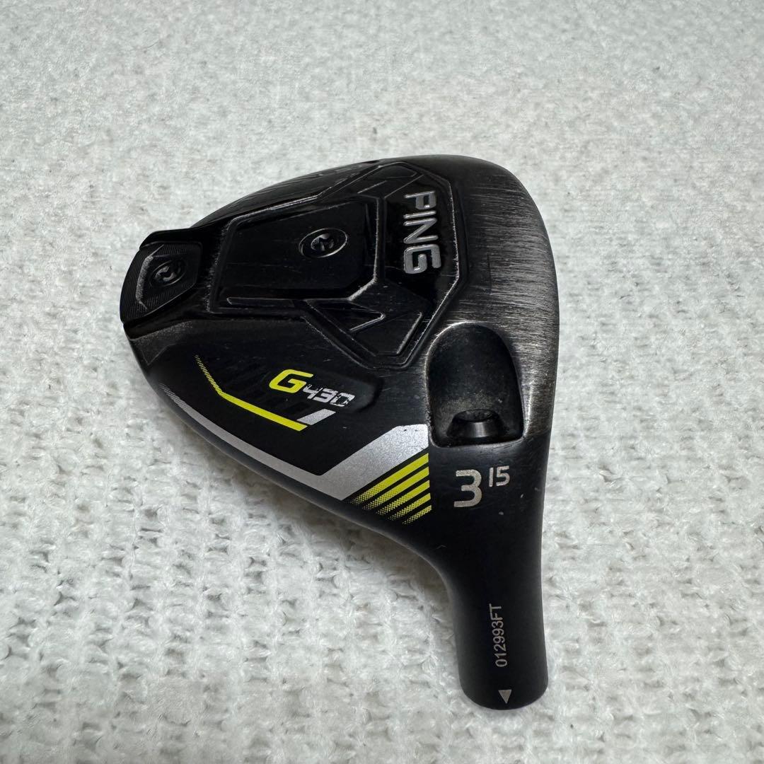 G430 LST 3w 15° ヘッドカバー有 PING