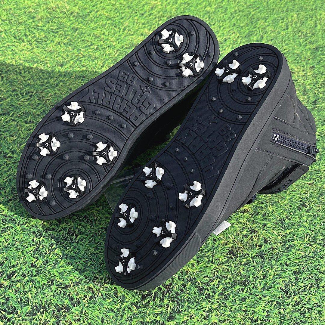 543★27cm★パーリーゲイツ定価35200円メンズシューズミドルカット紺