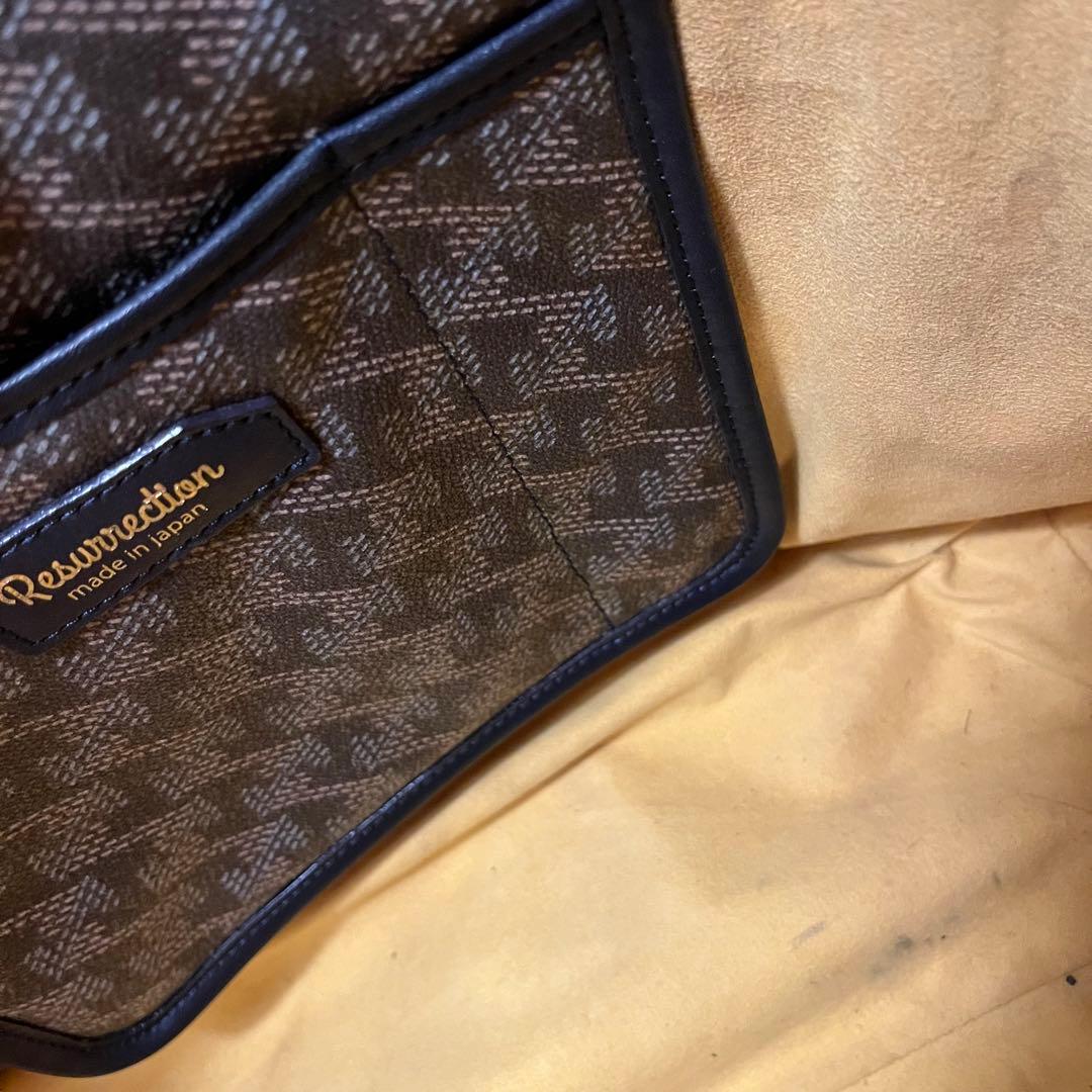 レザレクション　トートバッグ　ネイビー