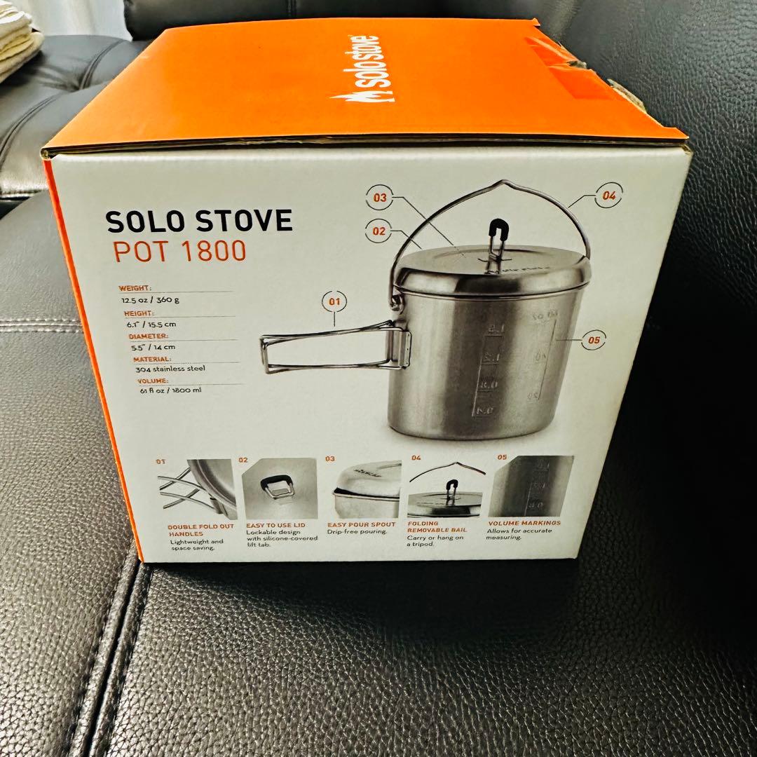 <新品未開封>ソロストーブ タイタン ポット1800