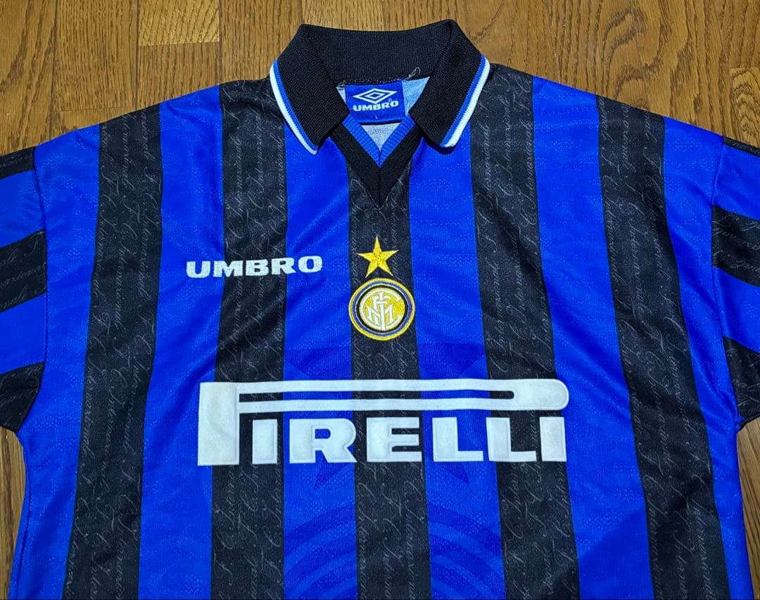 1997-98年インテルミラノホームユニフォーム 18番 サイズL