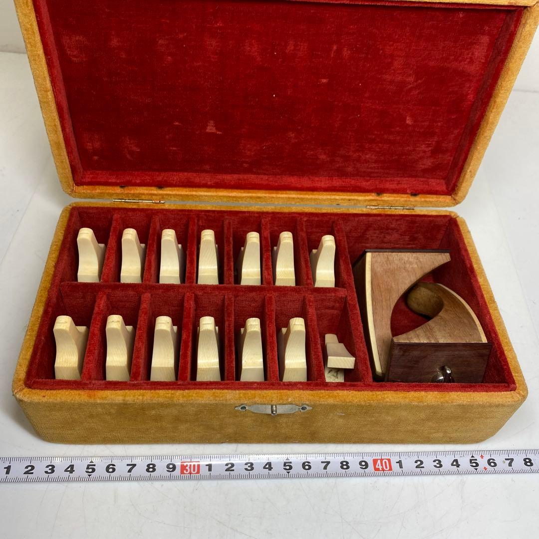 極上　琴柱　共箱　265g タルサオ　東さ8-0328②