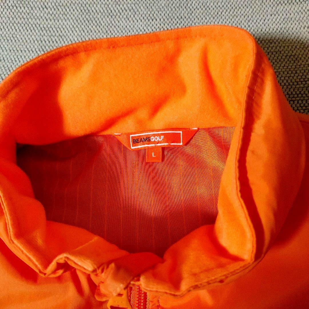 BEAMS GOLF★中綿ジャケット★袖取り外しベスト★オレンジ★L★美品